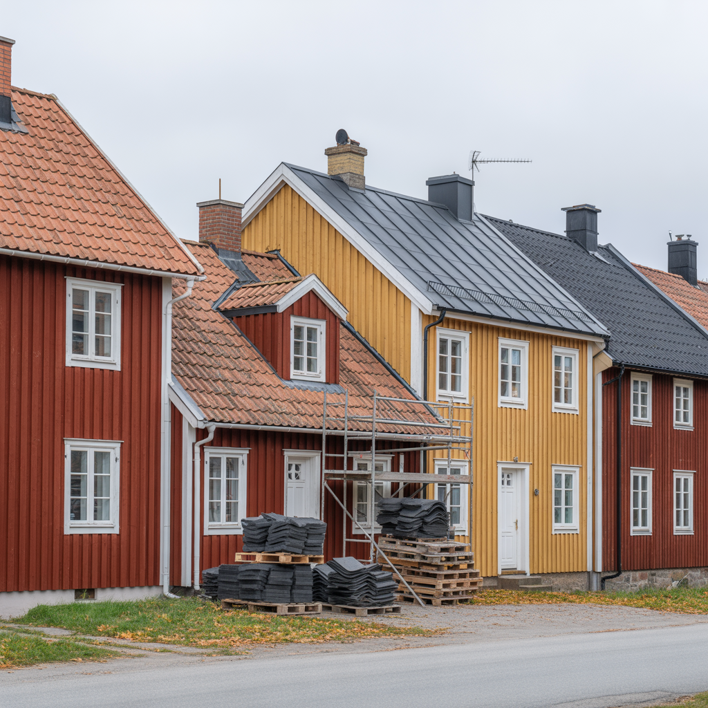 kostnad for takbyte 2025 priser per material och m2